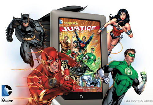 dc comics nook Digital Update: The New Tablet Scene for Comics
