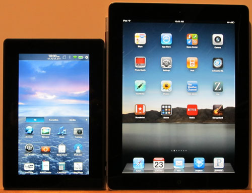 BlackBerry PlayBook vs iPad 2: Navegación web
