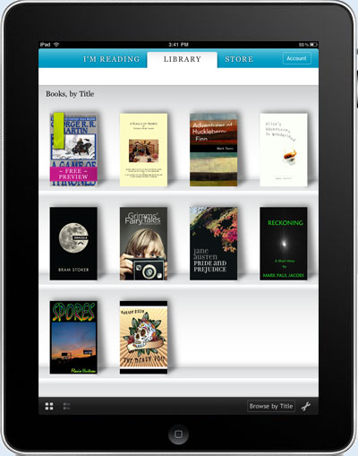 are you able to examine kindle books on android