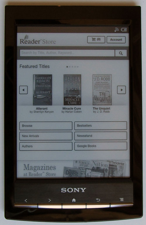 Ebook Library Software Sony Reader Prs 600 Review