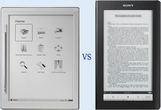 DR-800 vs PRS-900