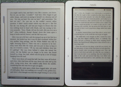 DR-800 vs Nook