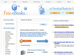 free-ebooks.net homepage