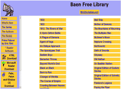 Baen Free Library