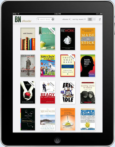 BN eReader iPad App