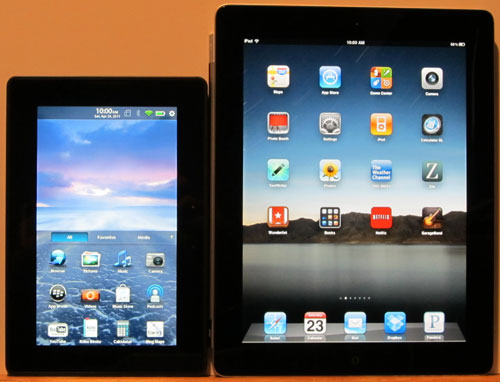 iPad 2 vs BlackBerry PlayBook