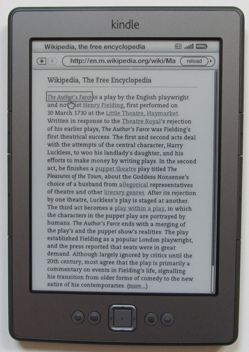 Kindle — Wikipédia