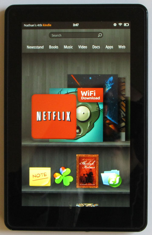  Kindle  Fire  Review The Kindle  Fire  as an eReader