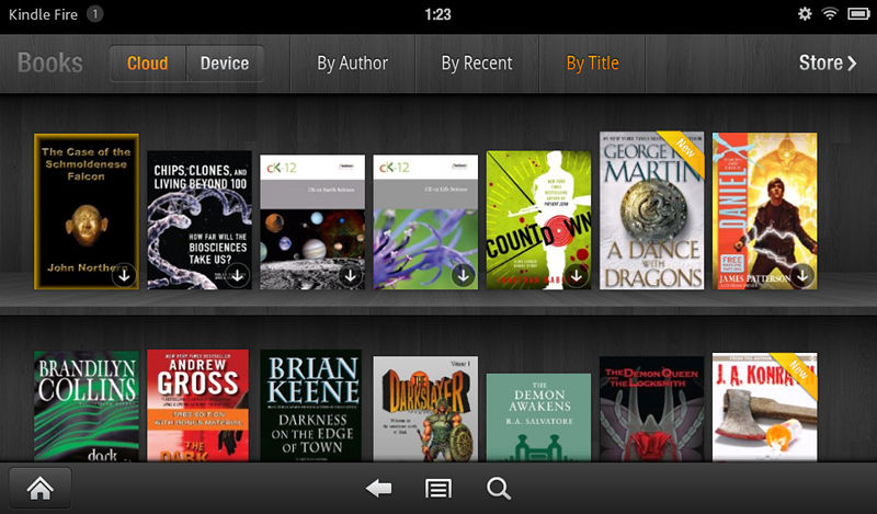 Kindle Fire Review: The Kindle Fire as an eReader