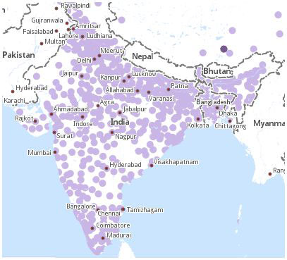 Kindle India Wireless Coverage Map
