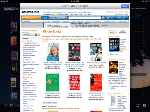 Kindle eBook Store