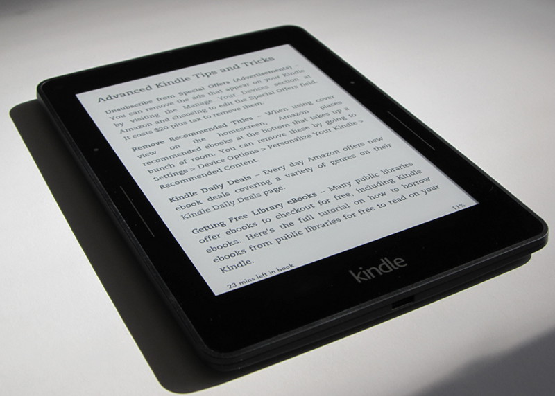 kindle voyage epub