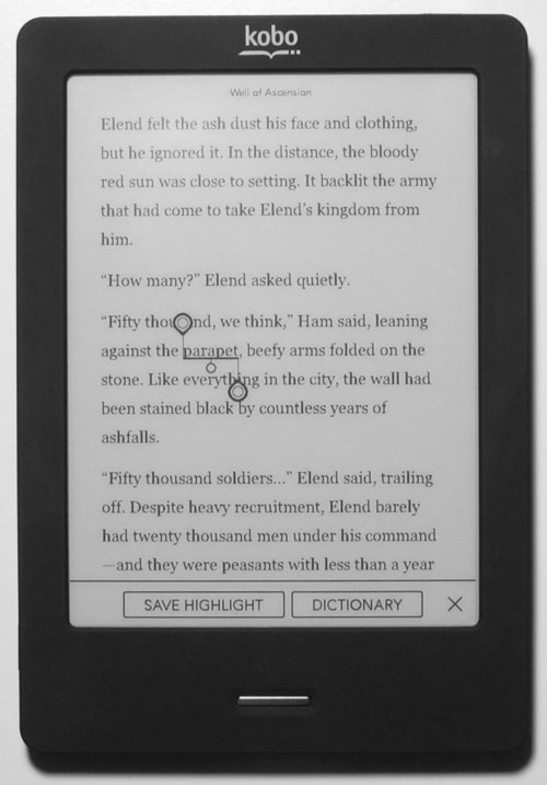 Review: Kobo eReader Touch Edition
