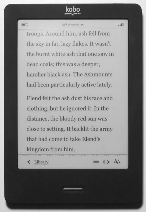 Wolk kader inkt Kobo Touch Review and Comparisons - Kobo WiFi eReader Touch Edition