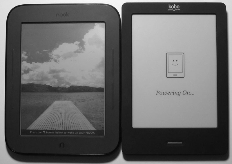 New Nook vs Kobo Touch