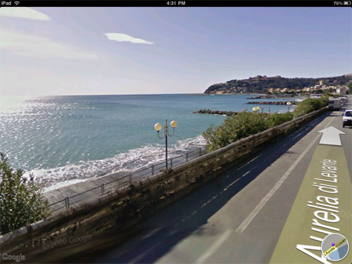 iPad Maps Screenshot