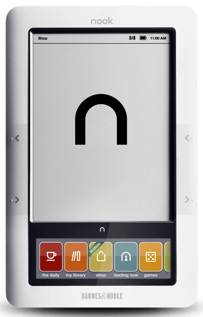 Barnes and Noble Nook eReader