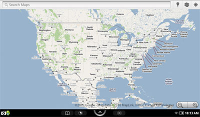 Nook Color Maps