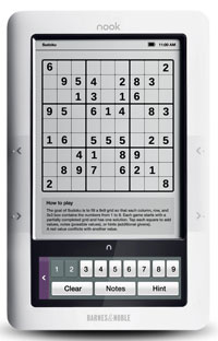 Nook Sudoku