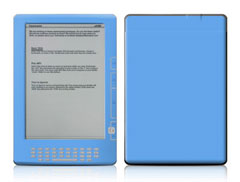 Kindle DX Blue Skin