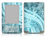 Kindle 2 Flores Agua Skin